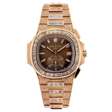 patek philippe nautilus goud zilver|Patek Philippe Nautilus full diamond.